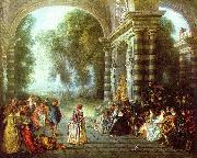 Jean-Antoine Watteau, Das Ballvergnugen